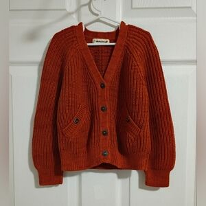 Misha & Puff Girls Marmalade Fisherman Cardigan